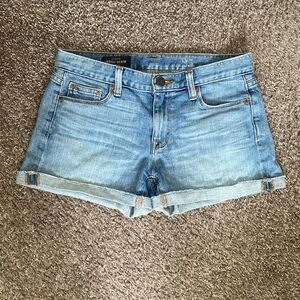 J. Crew light blue denim shorts